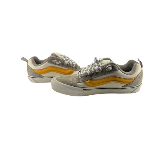 Vans Knu Skool Shoes Gray Marshmallow Utility Men 9.5 W11